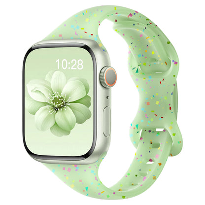 Slim Silicone Band for Apple Watch 49/45/44/42/41/40/38mm Series 10–2 SE