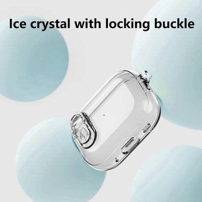 Clear Lock Case for AirPods 4/Pro 2/3/2 – Transparent Shockproof Cover