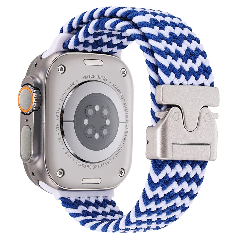 Parachute Braided Nylon Strap for Apple Watch Ultra 3/2/1 49mm–41mm