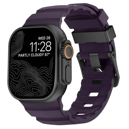 Trail Silicone Sport Band for Apple Watch Ultra 3/2 & Series 11–6/SE3 – All Sizes