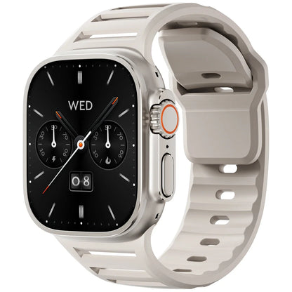 Sport Silicone Strap for Apple Watch Ultra 2 & Series 9–6 | 49–42mm Band