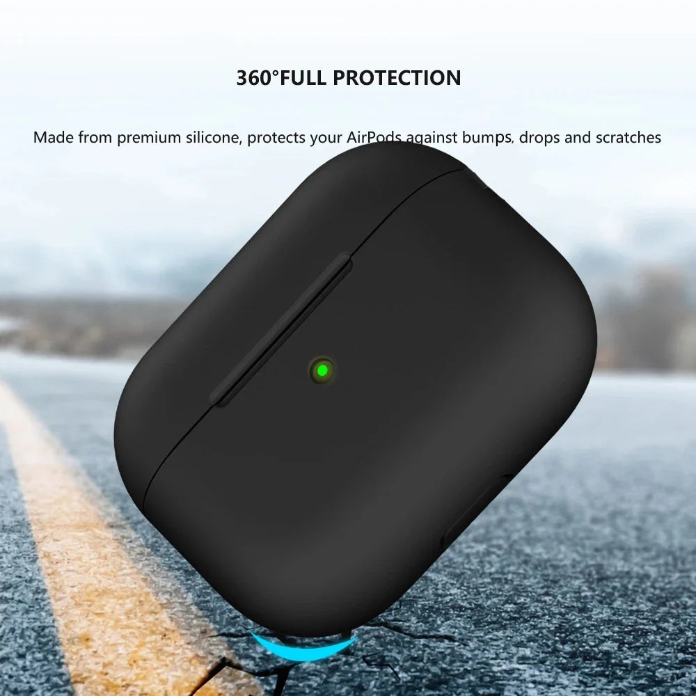 Ultra-Thin Silicone Case for AirPods 1/2/3 Pro 2 Shockproof Cover