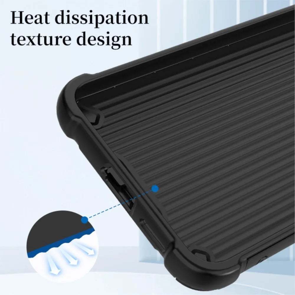 Rugged Armor MagSafe Case for iPhone 17 Air/16/15/17 Pro Max – Matte Shockproof Cover