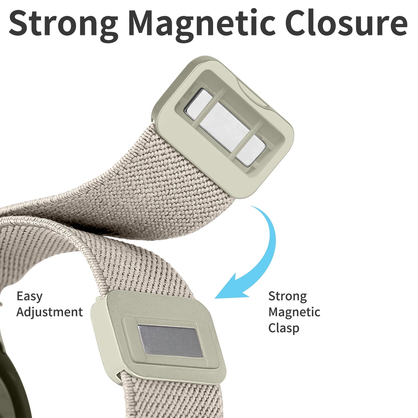 Stretchy Nylon Flower Band for Apple Watch 49–38mm Women & Men Strap