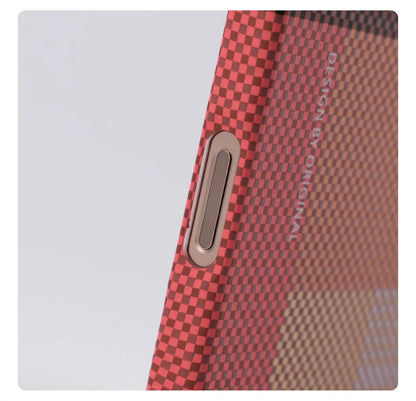 Carbon Fiber MagSafe Case for iPhone 17 Pro 16 15 14 Pro Max Alloy Lens Cover