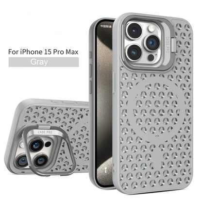 MagSafe Mesh Cooling Case for iPhone 11–15 Pro Max – Soft & Magnetic