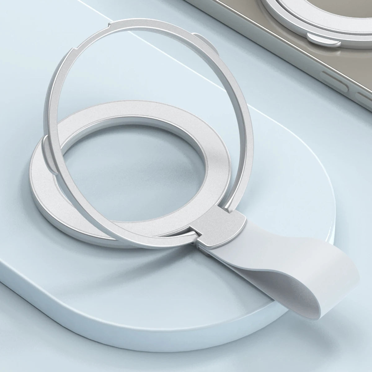 Strong Magnetic MagSafe Holder with Rotating Kickstand for iPhone & Xiaomi