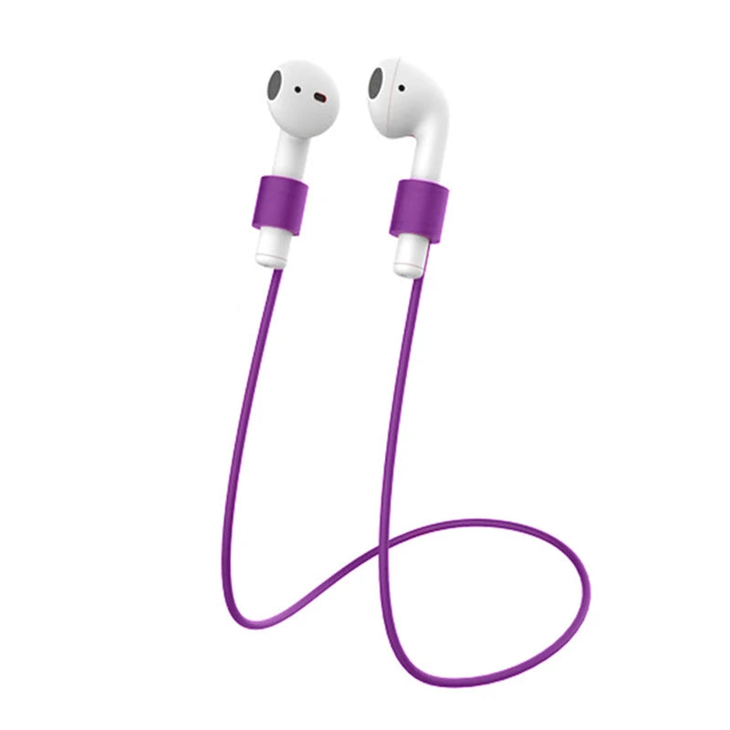 70cm Anti Lost Strap Silicone Rope Earphone Holder Cable for AirPods Pro 1/2/3 Bluetooth Earphones Anti-Lost Strap Cord String