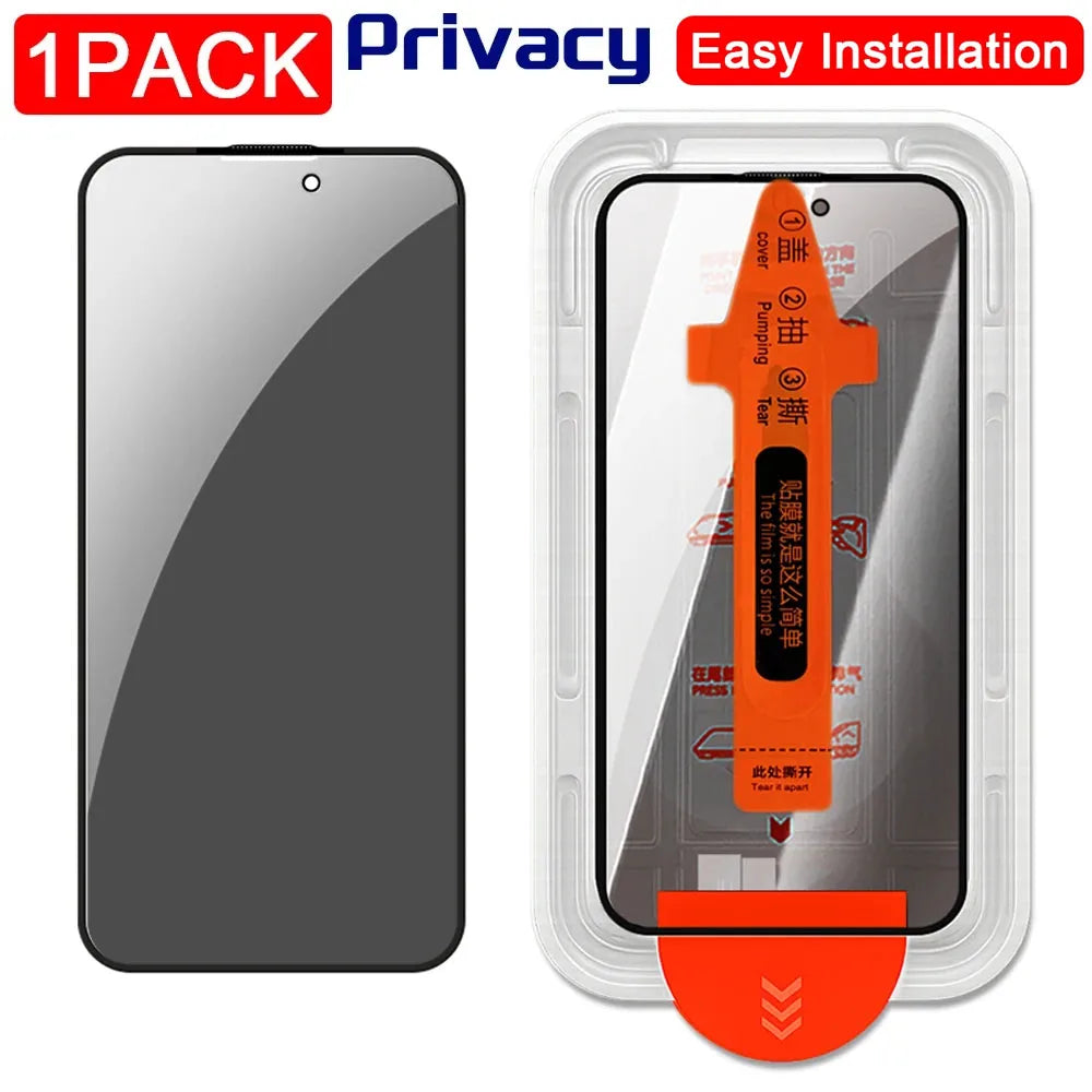 1-3Pcs Privacy Screen Protector For iPhone 17 Pro Max 17 Air Anti-Spy Glass