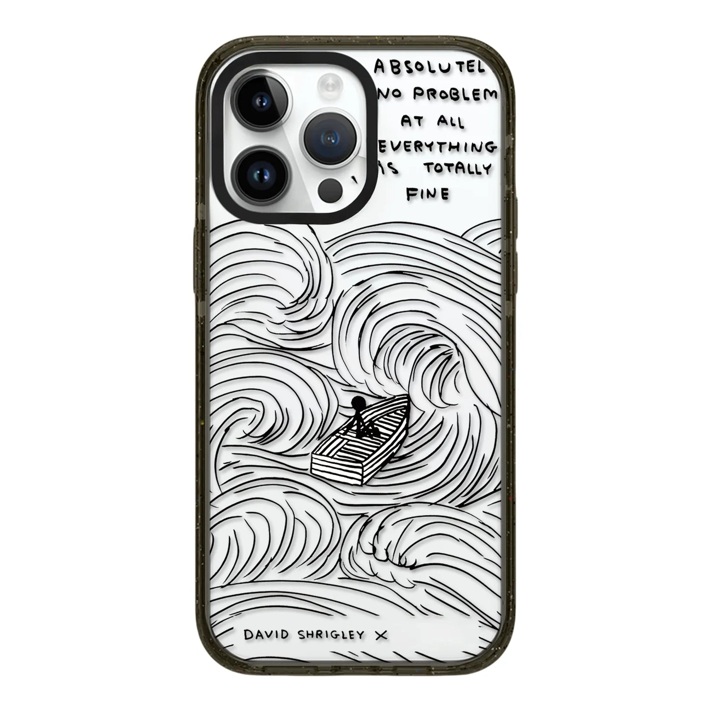 Creative Alphabet 2.0 Acrylic Black Border Magnetic Case for iPhone 12–14 Pro Max