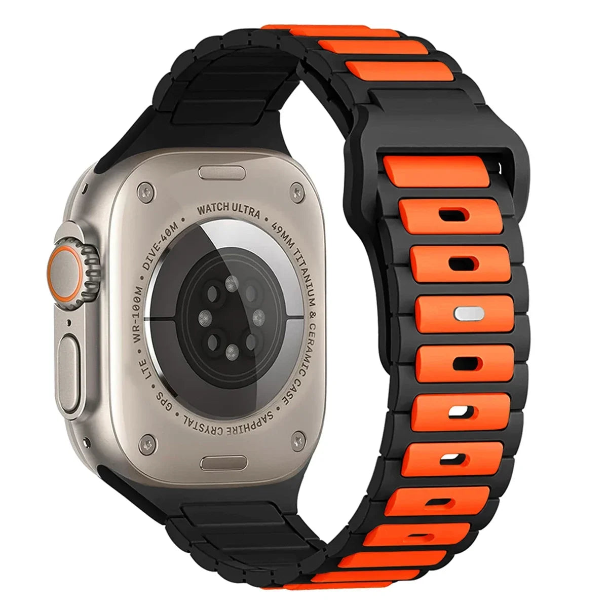 Soft Silicone Sport Band for Apple Watch 38–49mm – Ultra, Series 3–10