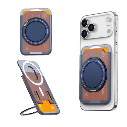 MagSafe Magnetic Wallet Card Holder Stand for iPhone & Samsung Phones