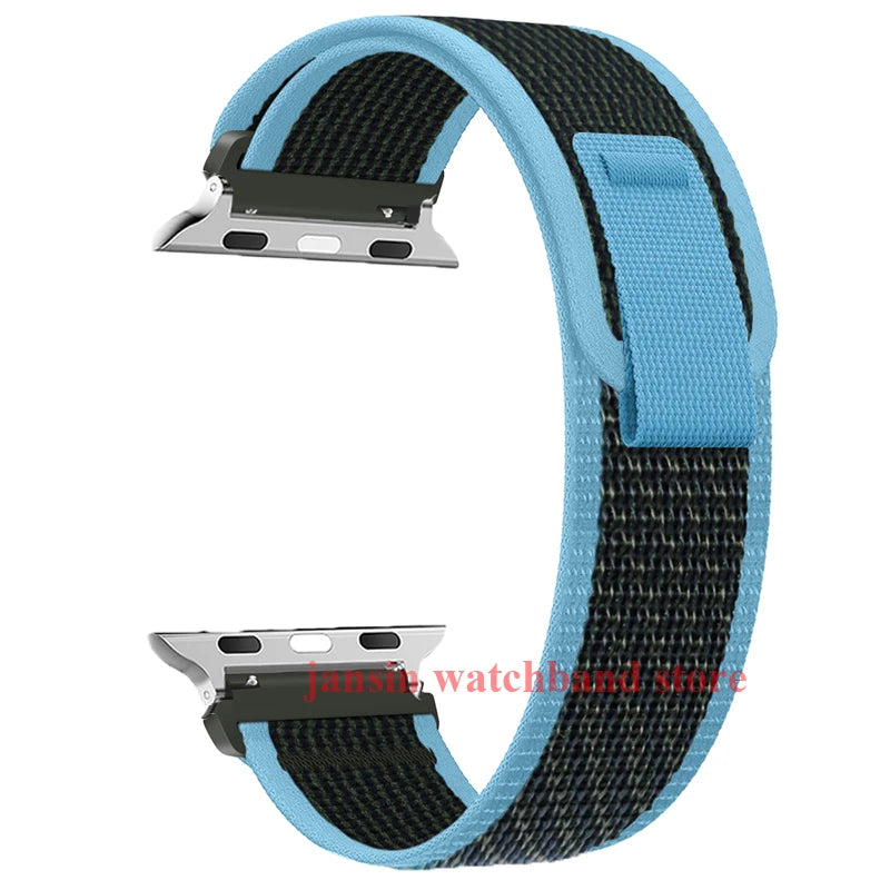 Alpine Nylon Loop Strap for Apple Watch Series 11–3 Ultra 3 49/46/45/44/42/41/40mm