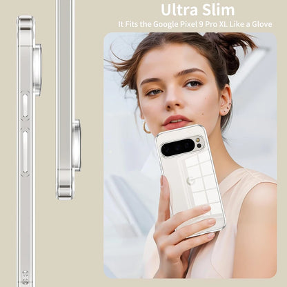 Shockproof Silicone Case for Google Pixel 9A 9 Pro XL 8 7 6 8A 7A 6A Ultra Thin