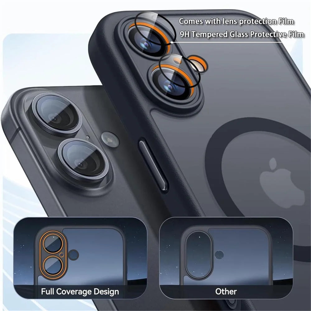 iPhone Magsafe Magnetic Armor Case – iPhone 15/16 Pro Max & Plus