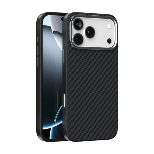 Carbon Fiber Magnetic Matte Slim Case for iPhone 17 16 15 14 13 Pro Max Plus