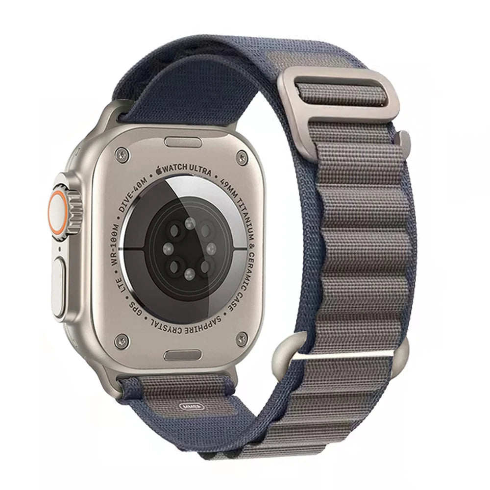 Alpine Loop Nylon Strap for Apple Watch Ultra 2 & Series 10-4, 40-49mm Adjustable Band