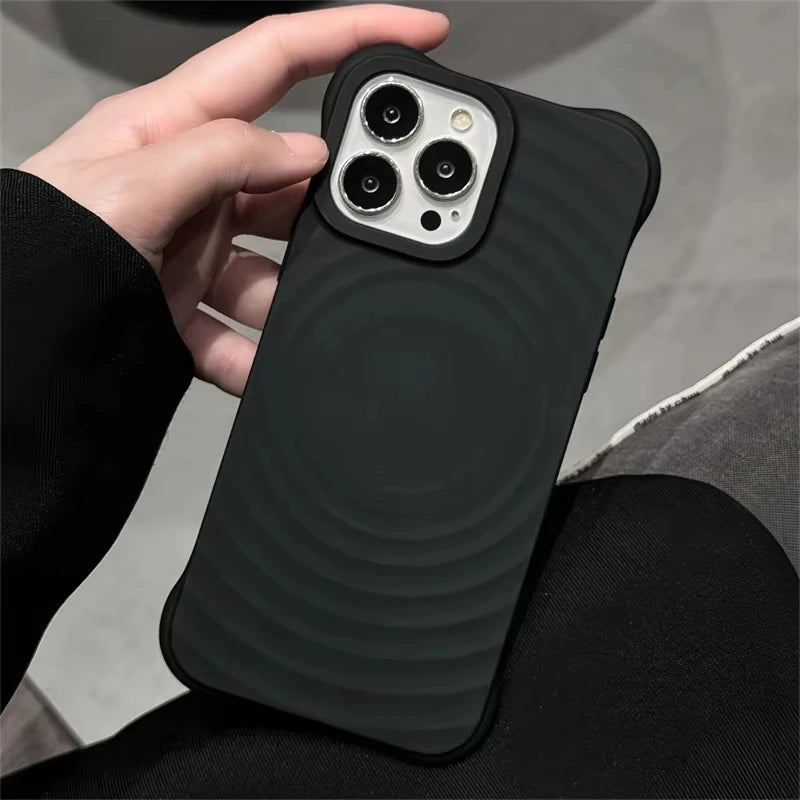 MagSafe Magnetic Wireless Charging Silicone Case for iPhone 16 15 14 13 12 11