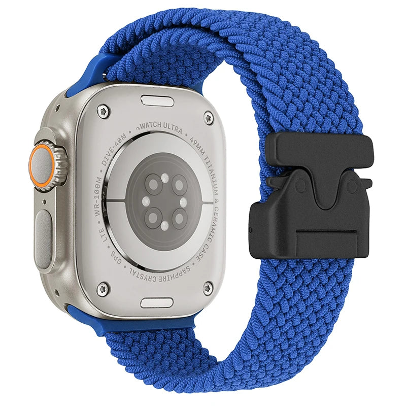 Parachute Braided Nylon Strap for Apple Watch Ultra 3/2/1 49mm–41mm