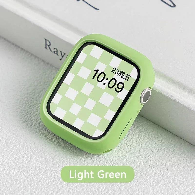 Silicone Bumper Case for Apple Watch Series 6–10 SE 42–46mm Protective Cover