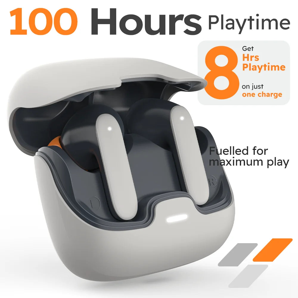 5.4 TWS Wireless Earbuds with ENC Noise Cancelling & Dual Microphones