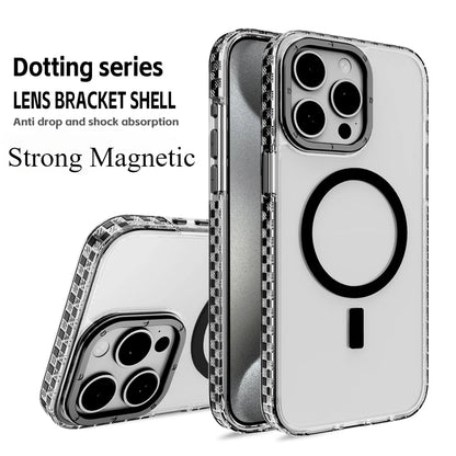 Transparent MagSafe Case for iPhone 16 15 14 Pro Max – Hybrid Armor Cover