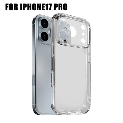 Transparent Shockproof Case for iPhone 17 Air & 17 Pro Max Anti-Fall Clear Cover