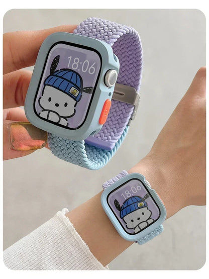 Candy Silicone Case + Strap for Apple Watch Ultra 2 & Series 10–5 SE