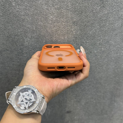 Matte Mixed Armor Magnetic Case for iPhone 17 Pro Max & 17 Pro – AI Camera Cover