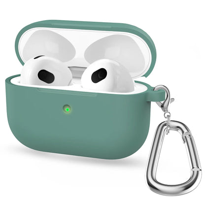 Soft Silicone Case for Apple AirPods 3 (2021) – Thick Solid Color Cover