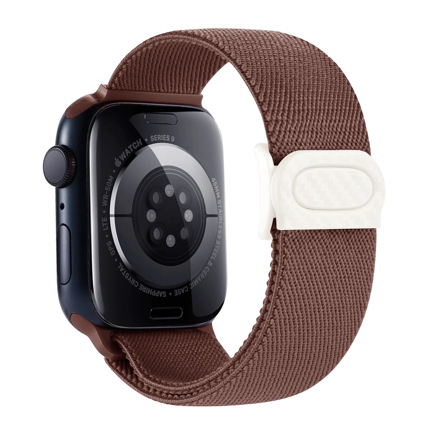 Elastic Nylon Strap for Apple Watch Ultra 3/2 & Series 11–8 SE Band