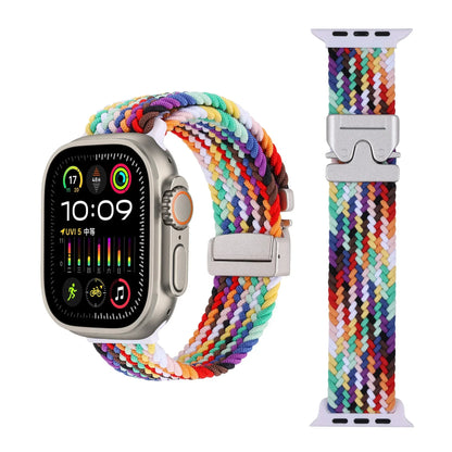 Braided Magnetic Band for Apple Watch 44mm–49mm Ultra 2/Series 10–6/SE