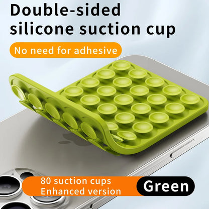 Double-Sided Silicone Suction Pad for Phone Fixing Adhesive Rubber Sucker Pad