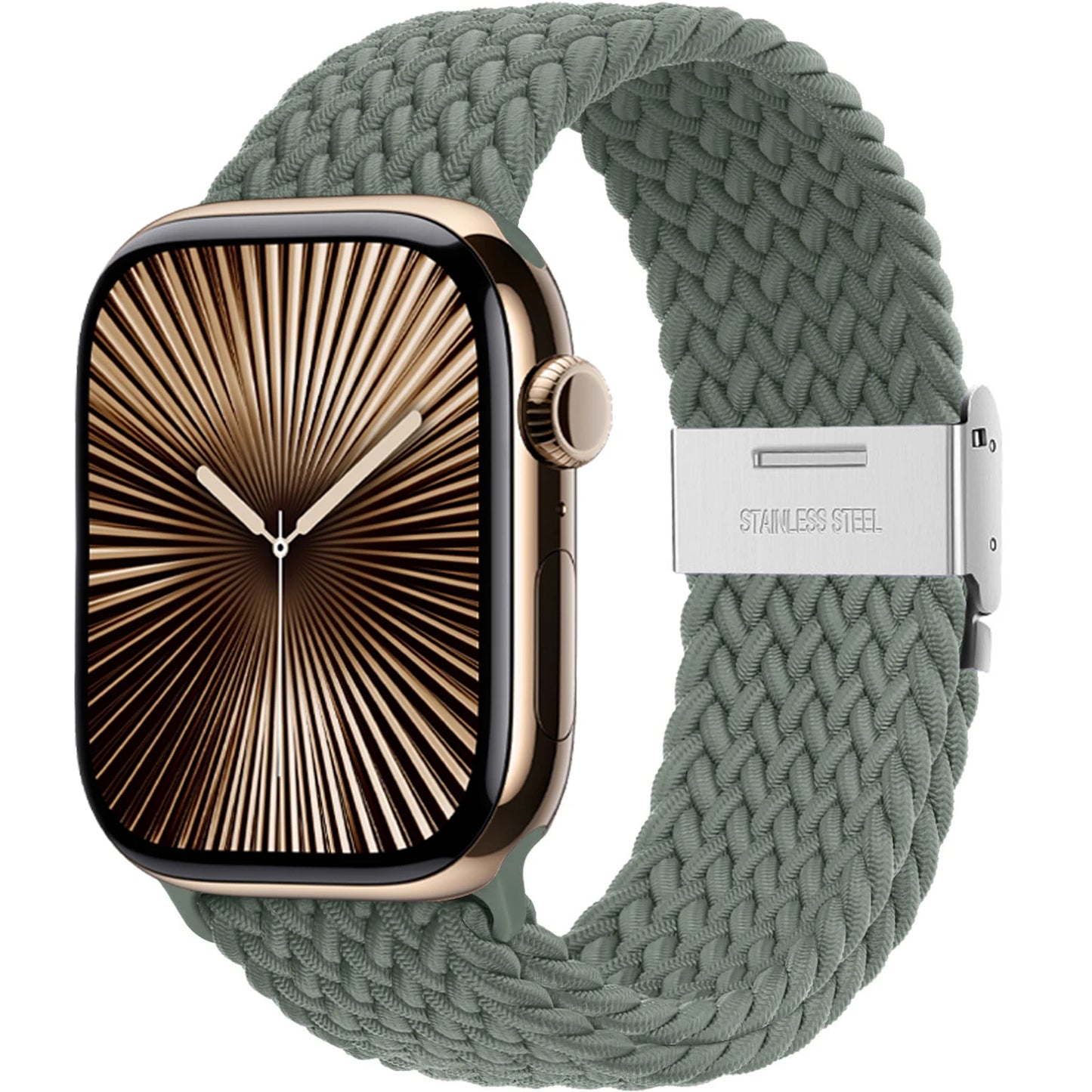 Braided Loop Strap for Apple Watch – Series 4-10 & Ultra (40-49mm)