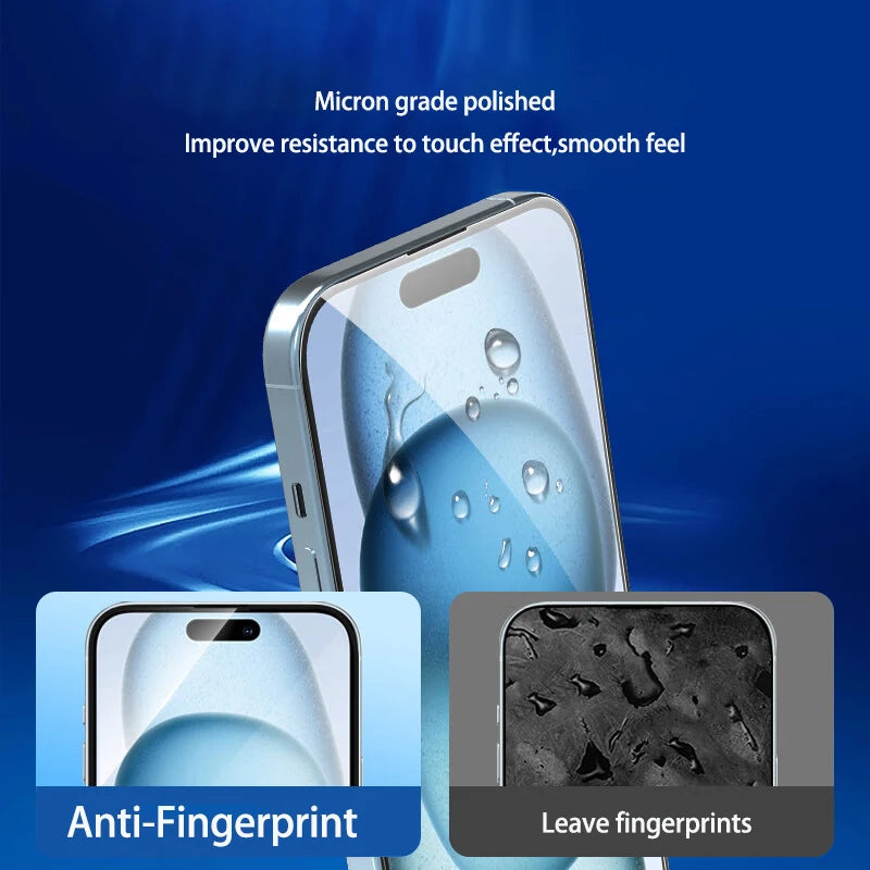 4-Pack Tempered Glass Screen Protectors for iPhone 7–16 Pro Max