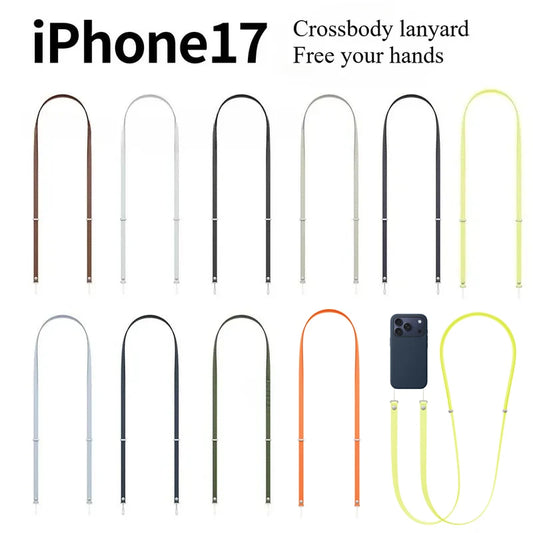 Magnetic Crossbody Lanyard for iPhone 17 Pro – Adjustable Multi-Functional Strap