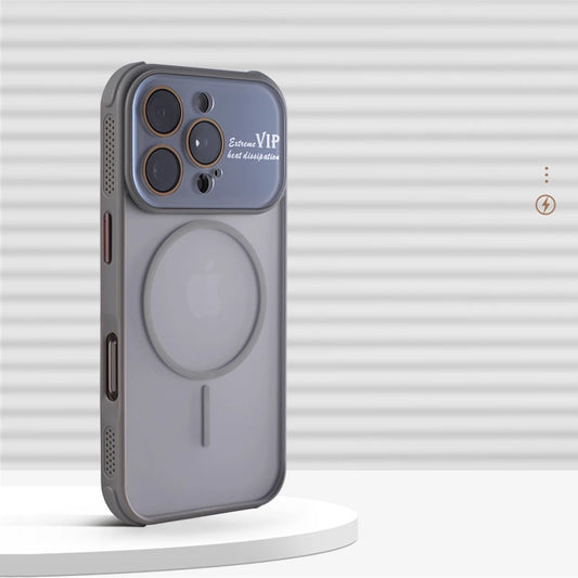 Full Lens Protection Matte Magnetic Case – iPhone 17 Air/16 Pro Max/15