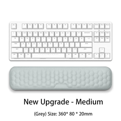 Ergonomic Keyboard & Mouse Wrist Rest Set | Memory Foam Office Support Pad
