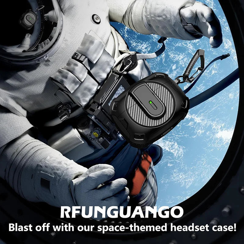 Security Lock Armor Case for AirPods Pro 2/1/2/3 with Wireless Charging