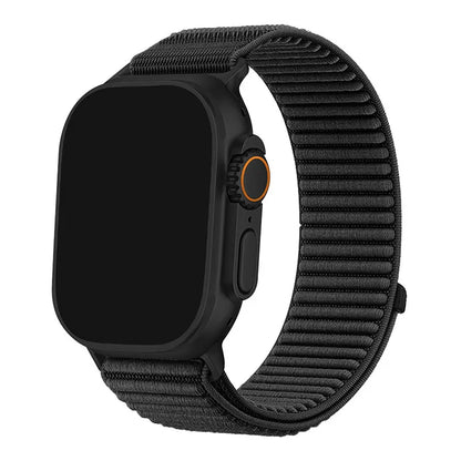 Nylon Braided Sport Strap for Apple Watch Band 10 9 8 SE Ultra 2 49mm–38mm