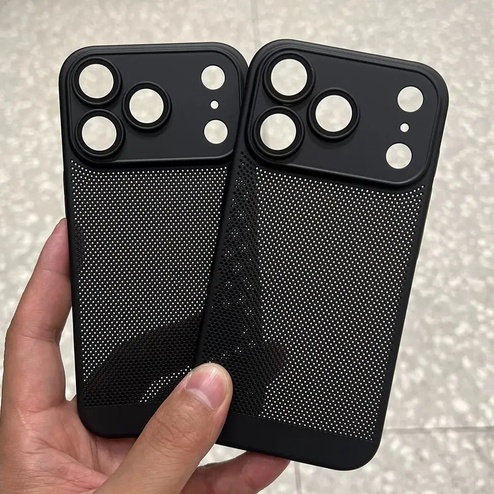 Cooling Grid Heat Dissipation Case For iPhone 11 / 12 / 13 Pro Max