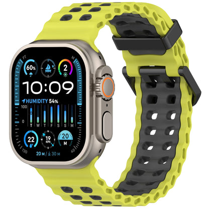 Sporty Ocean Silicone Band for Apple Watch Ultra & Series 4–10