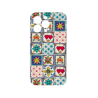 Korean Ethnic Style MagSafe Case for iPhone 11–16 Pro Max – Acrylic + TPU