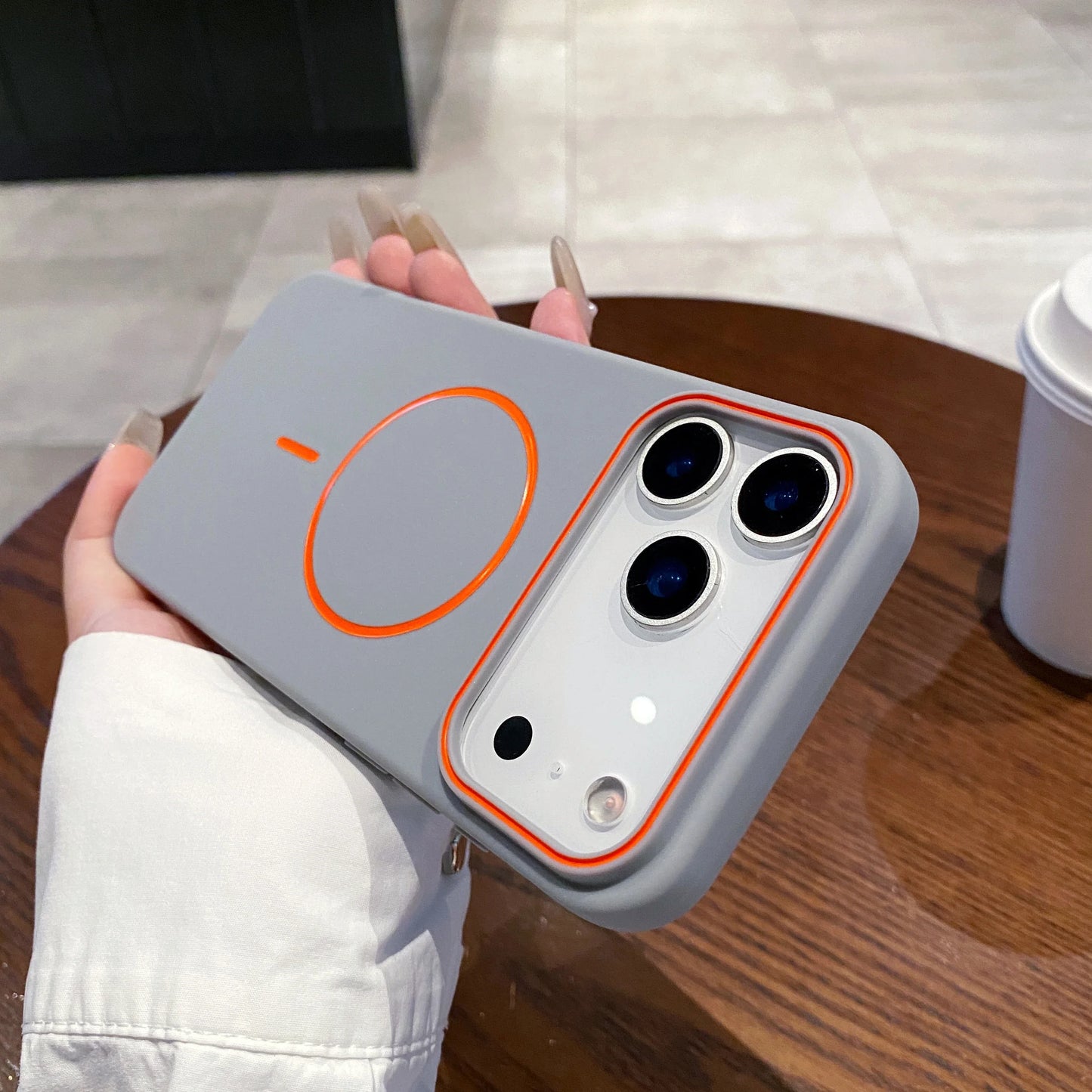 Magnetic Matte MagSafe Case for iPhone 17 Pro Max Air 16E 15 14 13 12 11