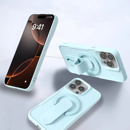 Luxury Magnetic MagSafe Push-Pull Ring Holder Phone Case for iPhone 14–11 Pro Max