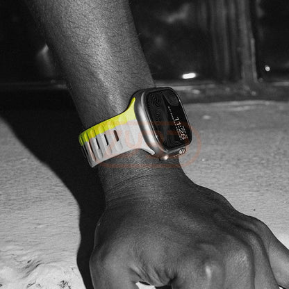 Sport Waterproof Silicone Strap for Apple Watch Ultra & Series 9–4 | 49–38mm