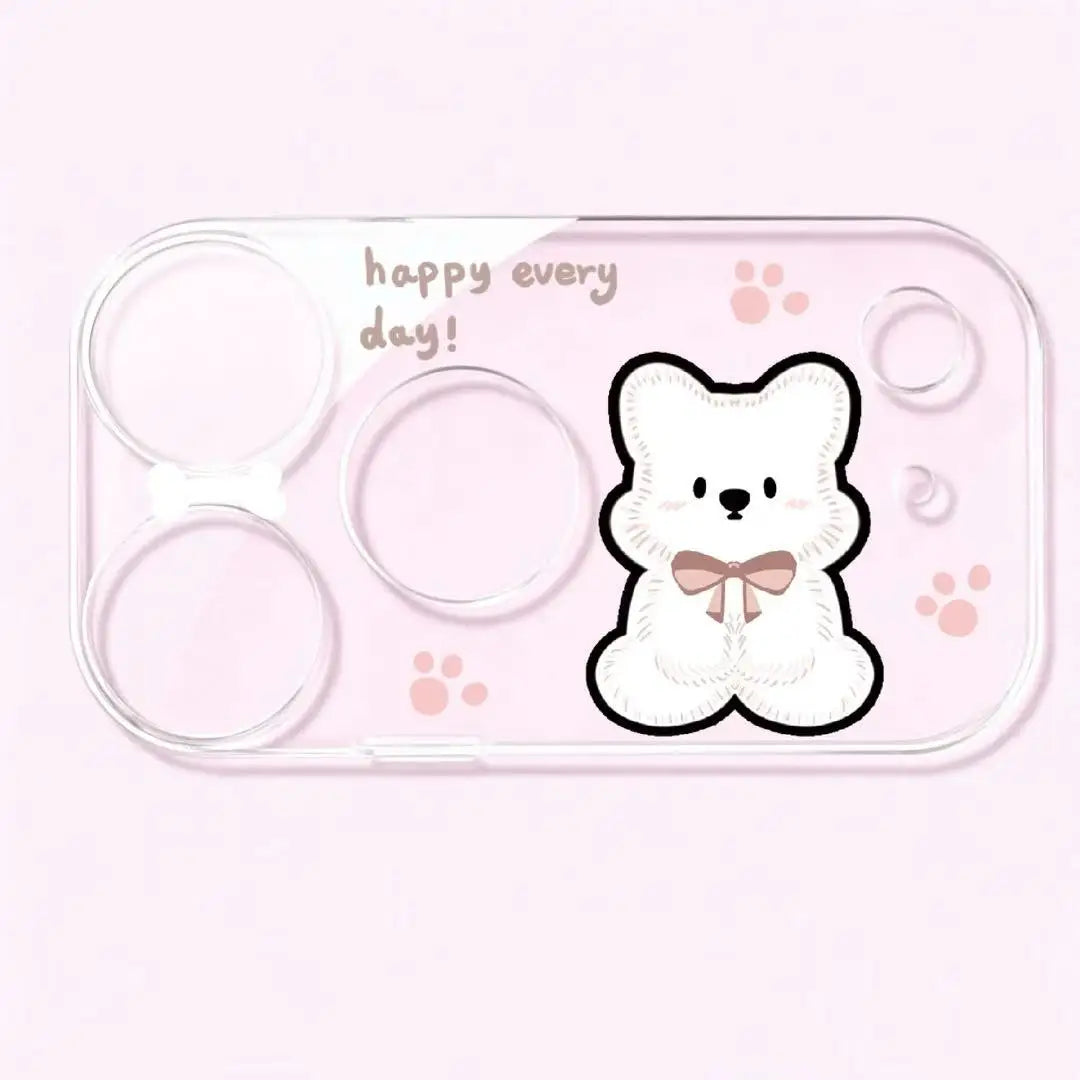 Cute Cartoon Animal Lens Cover for iPhone 17 Pro & 17 Pro Max