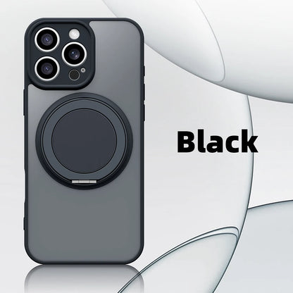 360° Rotating Stand MagSafe Case for iPhone 17 16 15 14 13 12 11 Pro Max