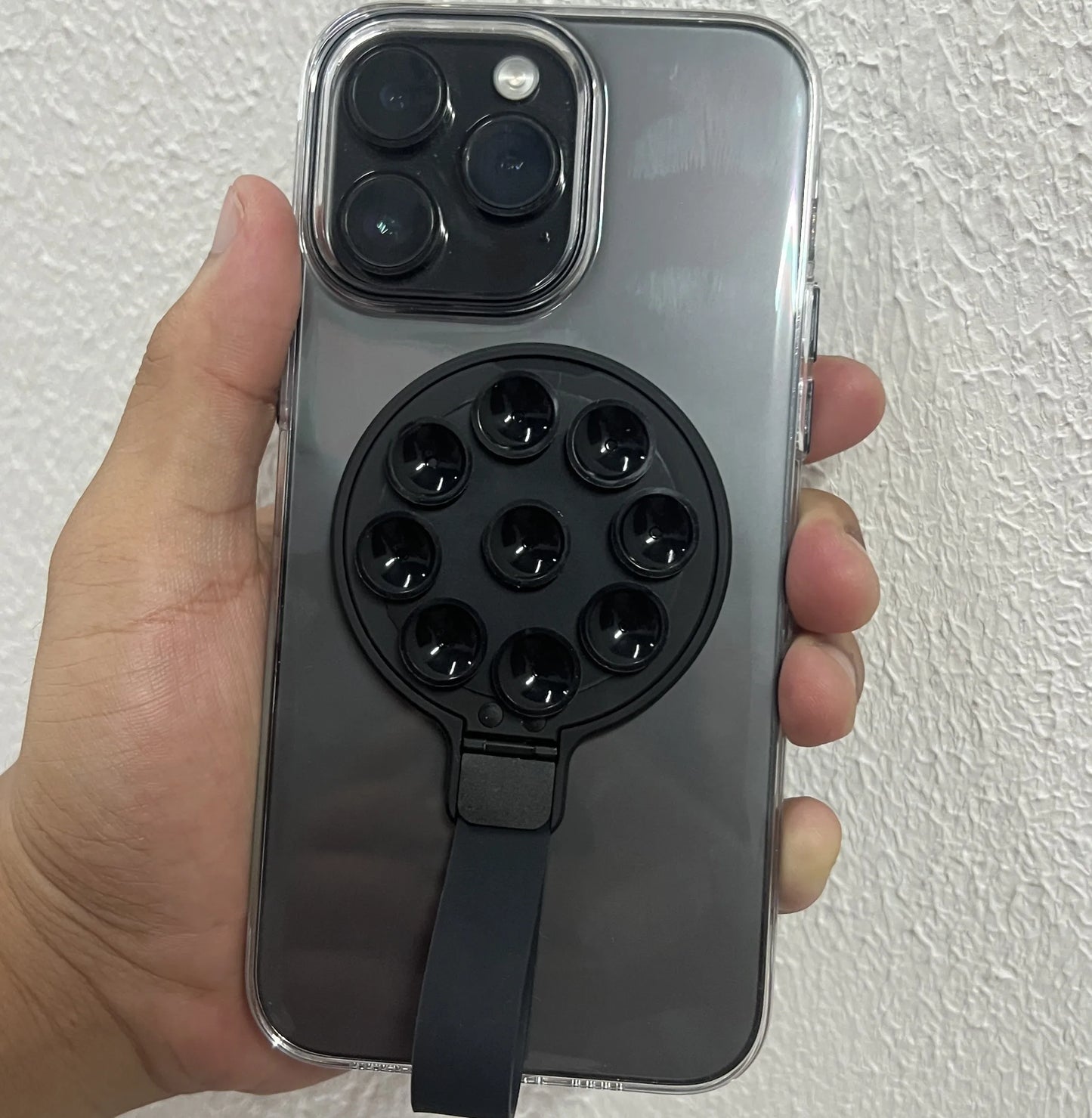 Magnetic Silicone Suction Cup Phone Holder for Car and Desk