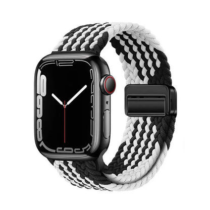 Nylon Braided Band for Apple Watch Ultra & S10–S3 | Soft Durable Strap